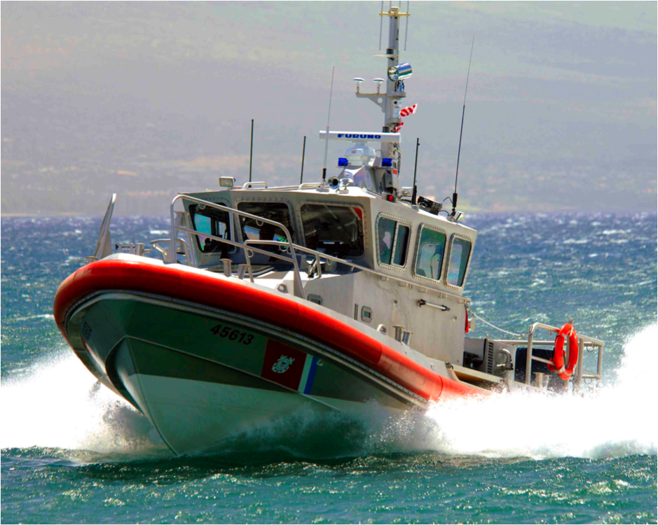 Coast Guard Small Boat - Maui, Hawaii